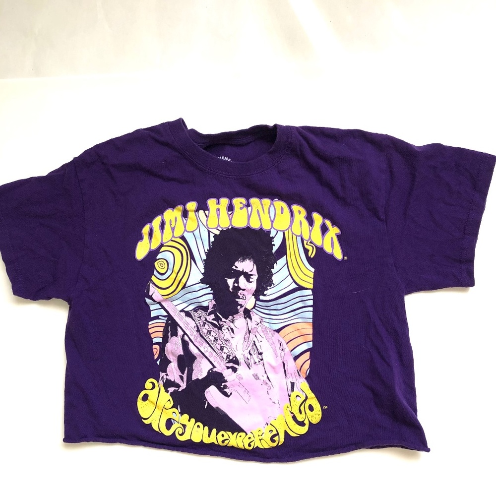 Hendrix purple cropped Women’s top size M